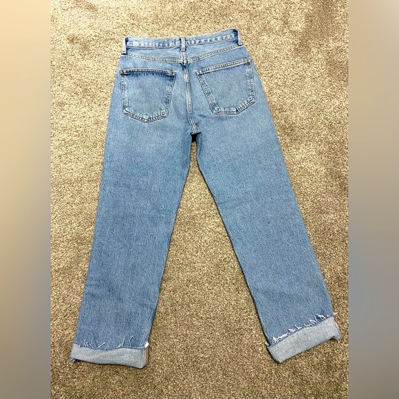 AGOLDE- Women’s High-rise Lana Crop Jeans - Picture 2 of 8